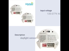 Sensore crepuscolare Hynall 220V HNP202 con modalità vacanza manuale per sensore crepuscolare integrato reale