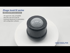 Sensore di moto di DALI 2 D4i PIR del dispositivo di input di HNS155DLPIR Zhaga book18