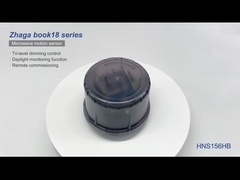HNS156HB Zhaga book18 sensore di moto di microonda del monitoraggio di attenuazione e di luce del giorno di 0-10v